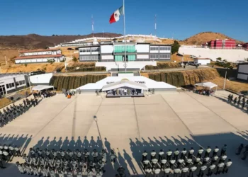 Foto: Gobierno de Oaxaca // Instalaciones de la Guardia Nacional.
