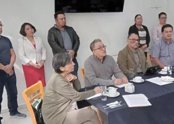 Integrantes del SIDETUTM informaron en conferencia de prensa sobre su postura ante los cambios en la UTM.