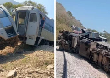 Foto: redes sociales // Medios nacionales e internacionales señalan obsolescencia del equipo y vagones del Tren Interoceánico.