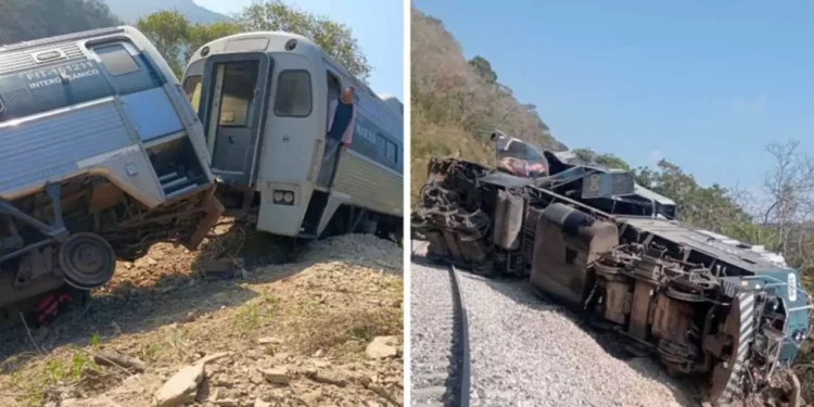 Foto: redes sociales // Medios nacionales e internacionales señalan obsolescencia del equipo y vagones del Tren Interoceánico.