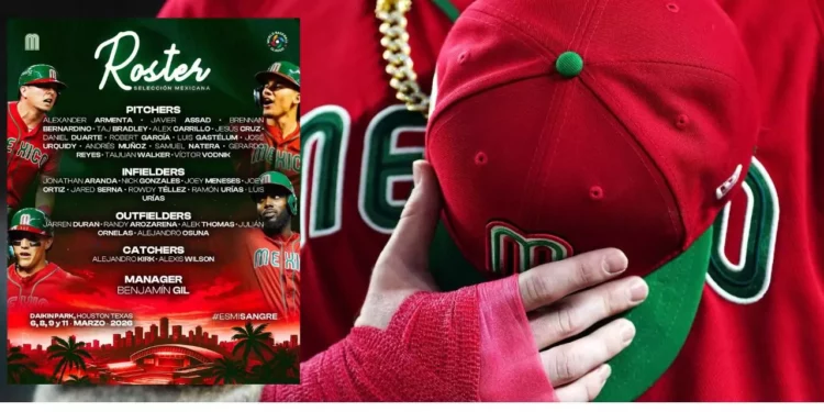 ¡Va por la gloria! México revela roster oficial para el Clásico Mundial de Béisbol 2026