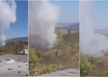 Cuatro lesionados deja explosión de polvorín en San Andrés Andúa