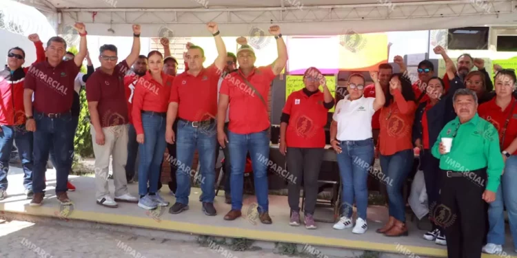 Foto: Adrián Gaytán // Suspensión de actividades en uno de los Conalep de la zona metropolitana.