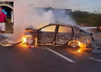 ¡Tragedia en la Transístmica! Identifican a automovilista fallecido tras incendio de su vehículo