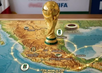 ¿Qué ciudades del país visitará el trofeo del Mundial 2026?