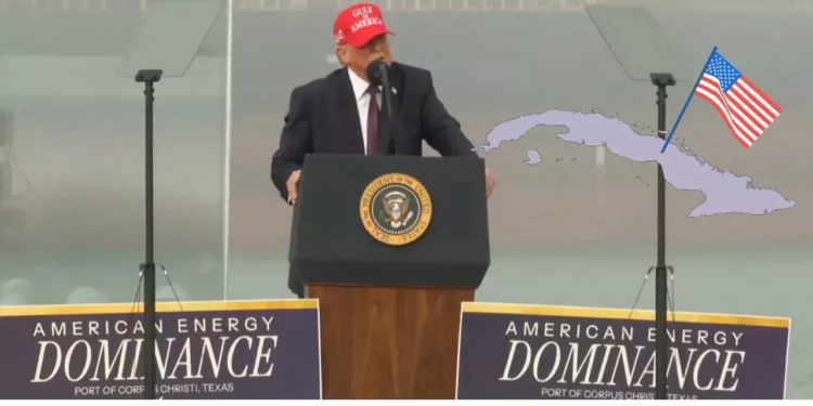 Donald Trump sugiere una “toma amistosa y controlada” de Cuba ante crisis en la isla