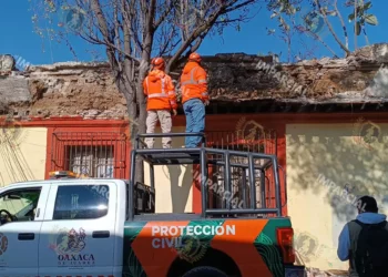 Con alto riesgo, al menos 130 inmuebles del centro histórico de Oaxaca
