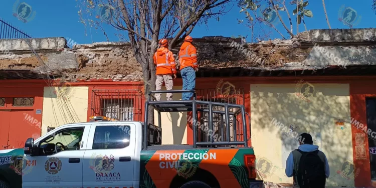 Con alto riesgo, al menos 130 inmuebles del centro histórico de Oaxaca