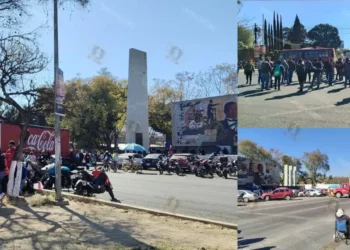 VIDEO | Bloqueo magisterial paraliza el oriente de Oaxaca y provoca caos vial