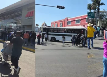 VIDEO | Caos vial en Oaxaca: paro indefinido de profesores de educación física bloquea calzadas principales