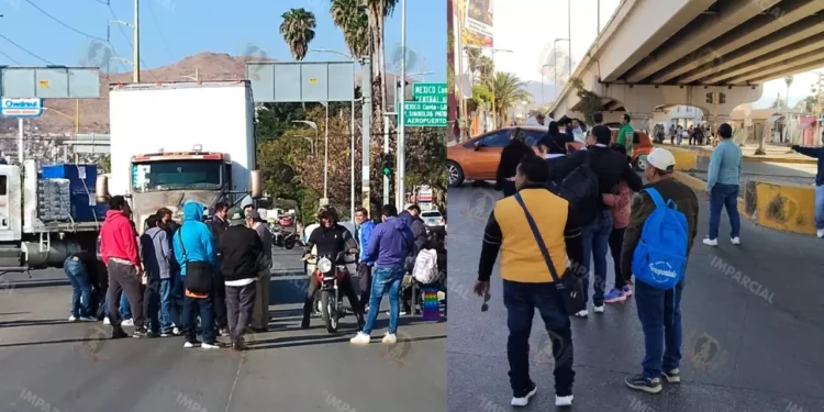 VIDEO | Caos vial en Cinco Señores por bloqueos; habilitan rutas alternas en Oaxaca