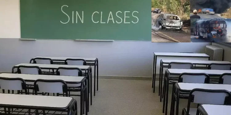 IEEPO suspende clases en el Istmo tras jornada de violencia y bloqueos