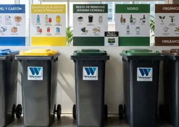 ¿Cómo montar una estación de reciclaje en un espacio cerrado?