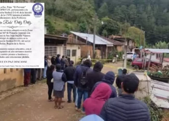 ¿Feminicidio en la Sierra Norte? Docente es hallada muerta; su pareja presuntamente se arranca la vida