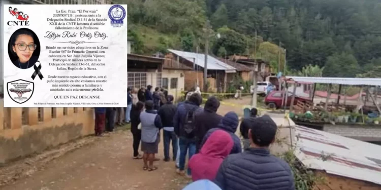 ¿Feminicidio en la Sierra Norte? Docente es hallada muerta; su pareja presuntamente se arranca la vida