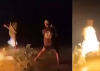 VIDEO VIRAL: Adolescente prende fuego a su amigo en “broma” y lo deja con quemaduras graves