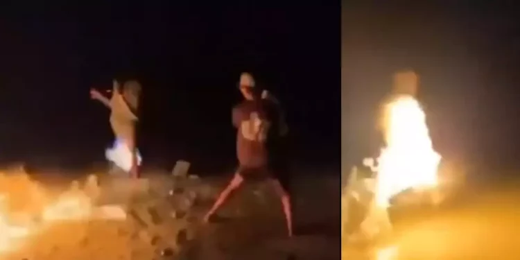 VIDEO VIRAL: Adolescente prende fuego a su amigo en “broma” y lo deja con quemaduras graves