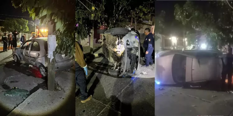 Volcadura en Ciudad Ixtepec expone desigualdad ante la justicia; conductor vinculado a síndico huye tras accidente