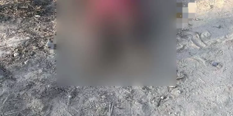 El cuerpo de la víctima fue localizado en un paraje solitario de San José Chacalapa.