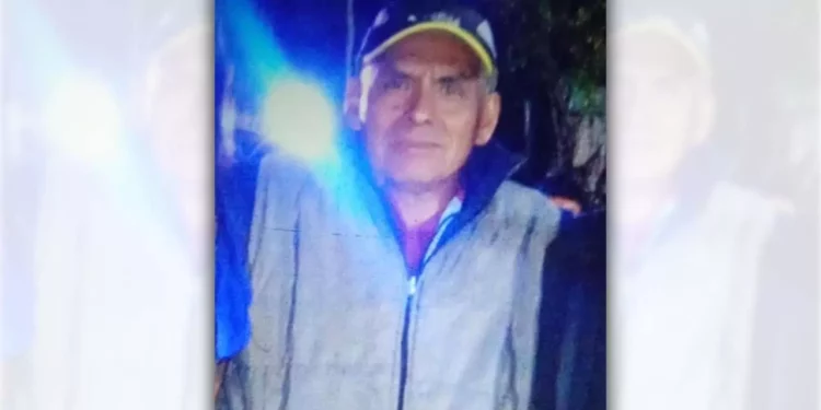 El hombre estaba en calidad de desaparecido.