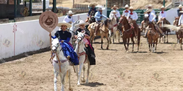 En Hacienda Blanca arrancó el Campeonato Estatal de Charrería.