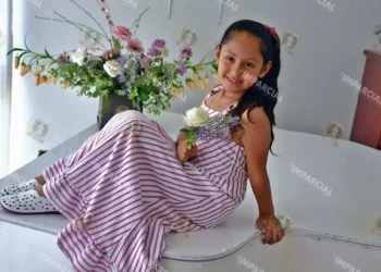 Fotos: Rubén Morales // Fiorella ganó recientemente en la fase nacional del festival en México, luego de competir con más de 200 niñas y niños, así como jóvenes.