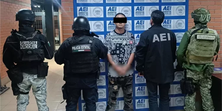 J.A.R.M. fue entregado a las autoridades de San Luis Potosí tras su captura en la Mixteca oaxaqueña.