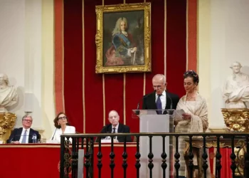 Fotos: cortesía // Alfredo Harp Helú y María Isabel Grañén Porrúa fueron reconocidos en Madrid por su labor en favor del desarrollo cultural y social de Oaxaca.