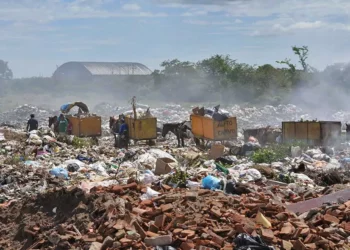 Foto: Adrián Gaytán // La quema fue una de las prácticas más frecuentes para deshacerse de los desechos en el 2024.
