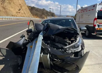 El accidente no dejó a personas lesionadas.