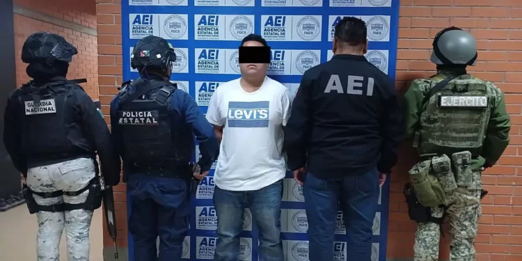 El joven de 21 años fue interceptado por agentes de la Vicefiscalía en la colonia Antonio de León.