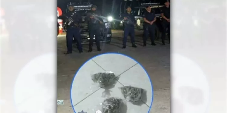 Un joven fue capturado en posesión de dosis individuales de presunta droga.