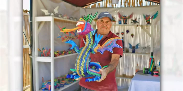 Foto: redes sociales // Expondrán al menos 60 artesanos en San Antonio Arrazola.