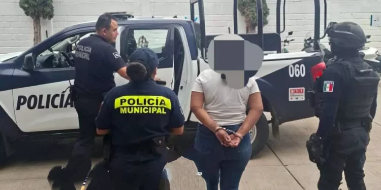 La presunta delincuente fue interceptada y trasladada ante la Vicefiscalía Regional.