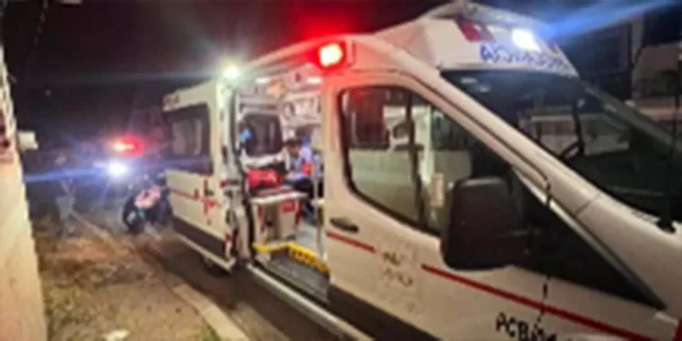 La unidad 125 Z quedó bajo el resguardo de familiares del lesionado.