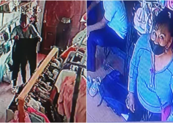 Cámaras captaron el momento en que la mujer ocultó los artículos entre sus pertenencias para evadir el pago.