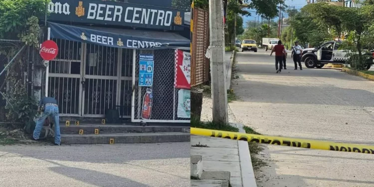 Balacera en depósito de cerveza deja un muerto y dos heridos en Putla