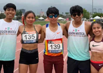 Atletas mixtecos mejoran sus tiempos de cara a las competencias internacionales.