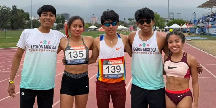 Atletas mixtecos mejoran sus tiempos de cara a las competencias internacionales.