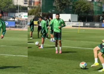 VIDEO | ¡Ya le dieron la bienvenida! Álvaro Fidalgo tiene su primer entrenamiento con la Selección Nacional Mexicana