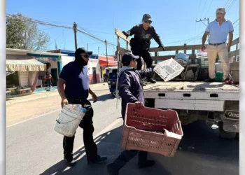 Autoridades hicieron un llamado a la ciudadanía para respetar la vía pública.
