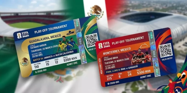 ¿Mundial por menos de $500? FIFA revela precios para el Repechaje en México