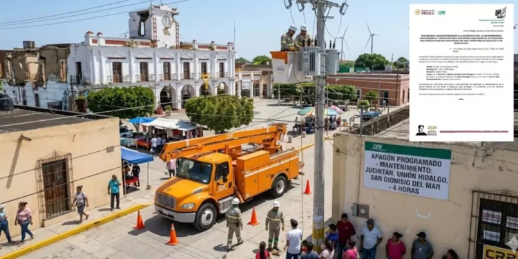 Apagón programado deja sin luz a tres municipios del Istmo durante cuatro horas