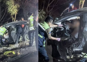 Choque devastador: Enfermeros gravemente heridos tras impactar su vehículo contra un árbol en Ixtepec