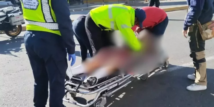 Ciclista lesionado tras ser atropellado en avenida Universidad