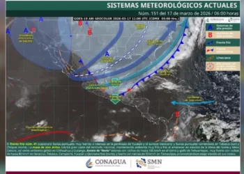 Vientos de hasta 120 km/h y lluvias intensas: Frente frío 41 golpea con fuerza a Oaxaca