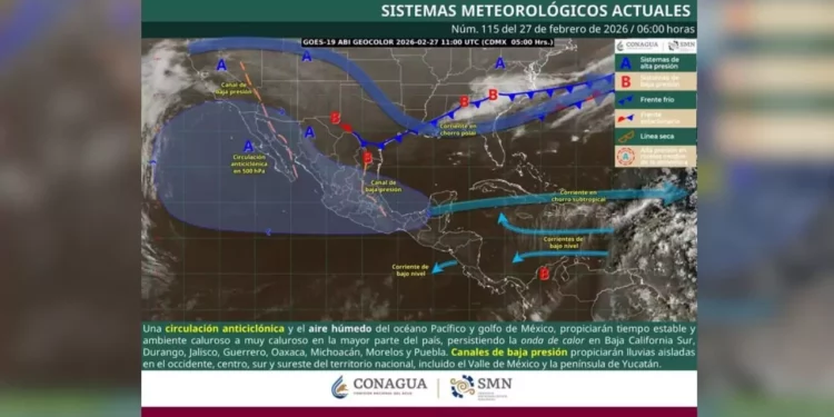 Domingo de calor extremo en Oaxaca: cielo despejado, radiación intensa y tolvaneras