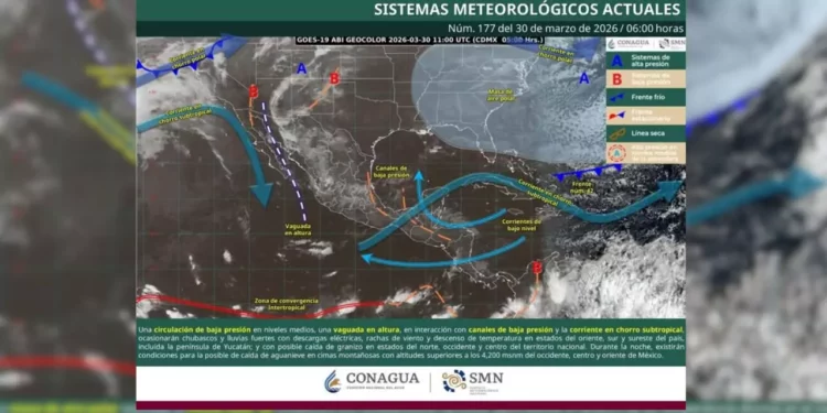 Frente frío 42 prolonga lluvias y baja temperatura en Oaxaca