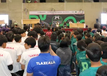 Fotos: Leobardo García Reyes // En el complejo deportivo Hermanos Flores Magón, se inauguró el Clasificatorio rumbo a la Olimpiada Nacional CONADE 2026.