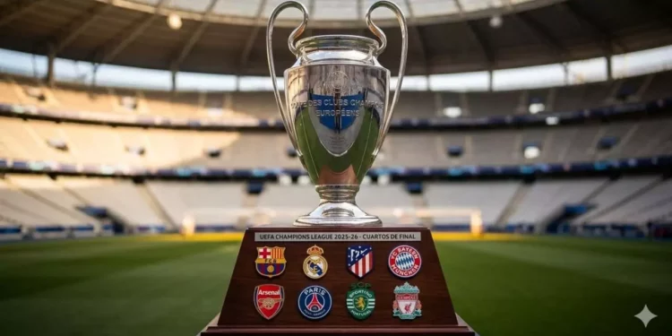 ¡Listos los Cuartos de Final! Equipos clasificados y fechas de la Champions League 2026